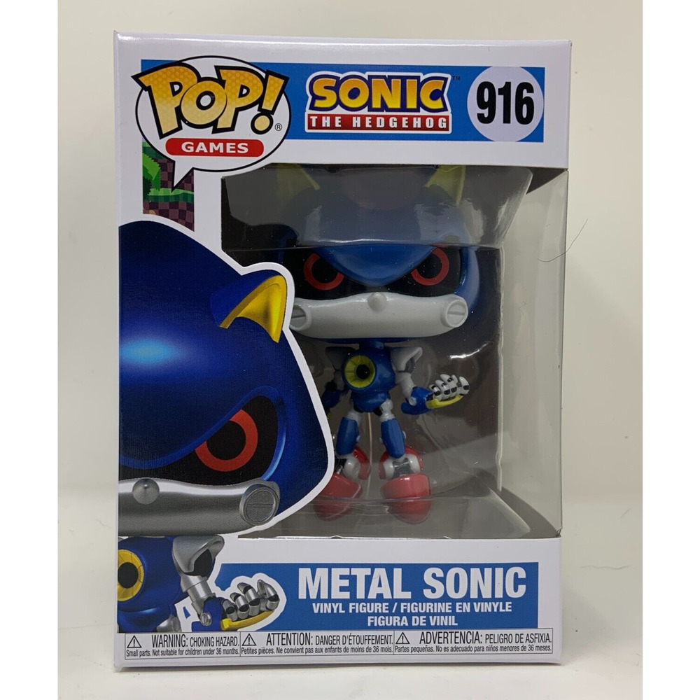 Sonic the Hedgehog Metal Sonic Funko Pop! Vinyl Figure #916 New & Mint